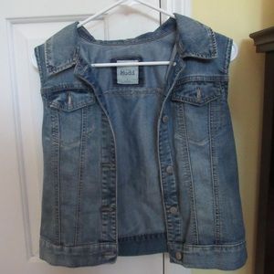 Mudd Sleeveless Jean Jacket